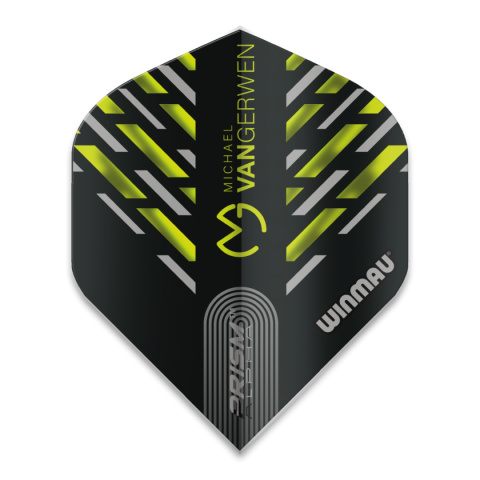 Piórka Winmau Michael van Gerwen Prism Alpha Black Green V3