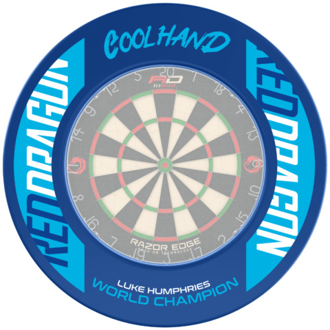 Red Dragon Luke Humphries World Champion Dartboard Surround osłona tarczy opona Red Dragon Luke Humphries World Champion Dartboard Surround osłona tarczy opona