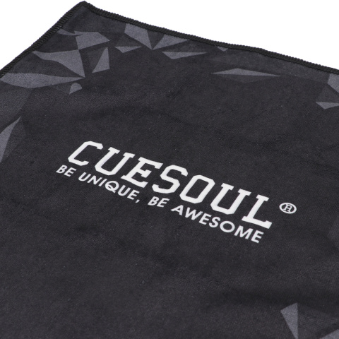 Cuesoul Dart Towel Black and grey Cuesoul Dart Towel Black and grey