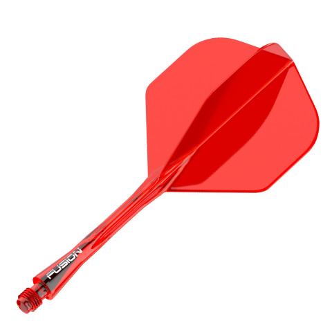 Winmau Fusion Integrated Flight & Shaft System Fluoro RED Winmau Fusion Integrated Flight & Shaft System Fluoro RED