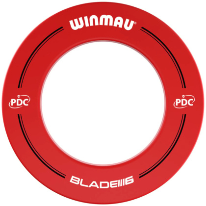 Winmau PDC Red Dartboard surround opona do tarczy