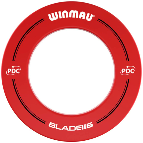 Winmau PDC Red Dartboard surround opona do tarczy Winmau PDC Red Dartboard surround opona do tarczy