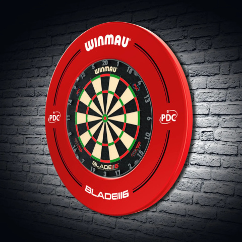 Winmau PDC Red Dartboard surround opona do tarczy Winmau PDC Red Dartboard surround opona do tarczy