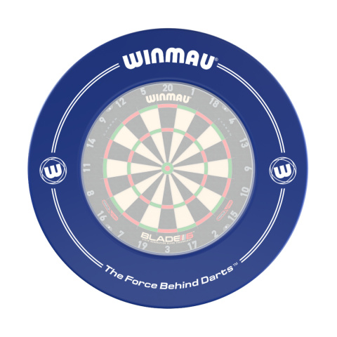 Winmau Printed Blue Dartboard surround opona do tarczy Winmau Printed Blue Dartboard surround opona do tarczy