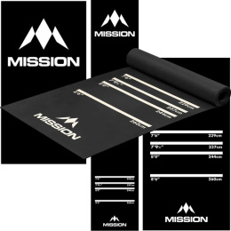 Mission Darts Mat Heavy Duty Rubber Pro Level