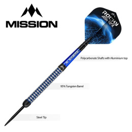 Mission Josh Rock Darts Steel Tip The Rock 95% 22g