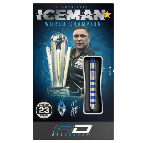 RED DRAGON GERWYN PRICE ICEMAN CHALLENGER 80% RED DRAGON GERWYN PRICE ICEMAN CHALLENGER 80%