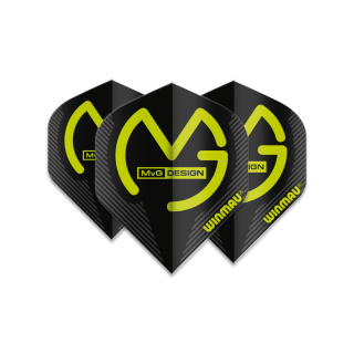 Winmau Player Mega Standard MvG Black Bigwing