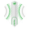 Winmau Prism Zeta White & Green Bigwing