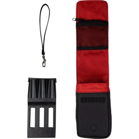 Bull's Space Soft Black Red Etui na lotki Bull's Space Soft Black Red Etui na lotki