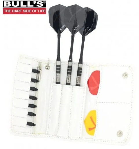 Bull's Leather Caddy Dart Case - Soft edition - white Bull's Leather Caddy Dart Case - Soft edition - white