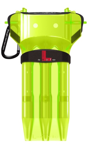 Etui na lotki L-Style Krystal One Neon Yellow