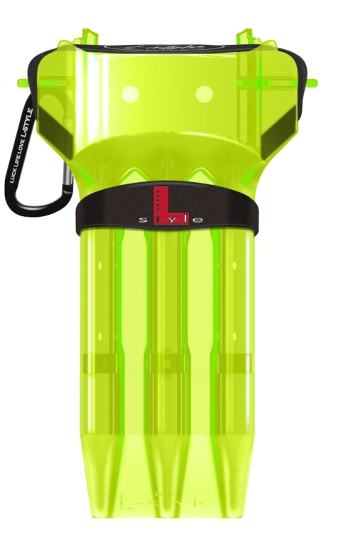 Etui na lotki L-Style Krystal One Neon Yellow Etui na lotki L-Style Krystal One Neon Yellow