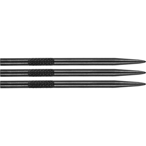 Groty Bull's Knurled Grip Points Black 45mm Groty Bull's Knurled Grip Points Black 45mm