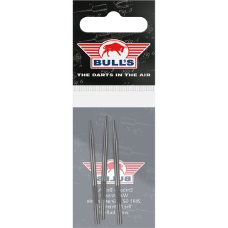 Groty Bull's Knurled Grip Points Black 45mm