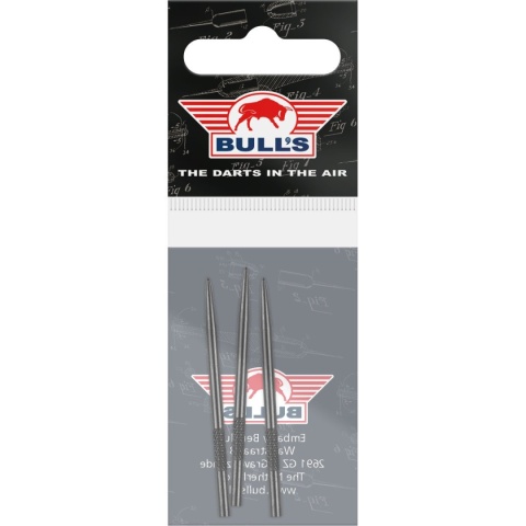 Groty Bull's Knurled Grip Points Black 45mm Groty Bull's Knurled Grip Points Black 45mm