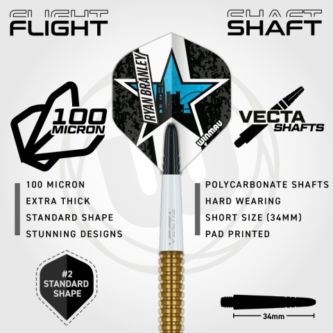 Winmau Ryan Branley 90% Winmau Ryan Branley 90%