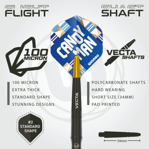 Winmau Rashad Sweeting 90% Winmau Rashad Sweeting 90%