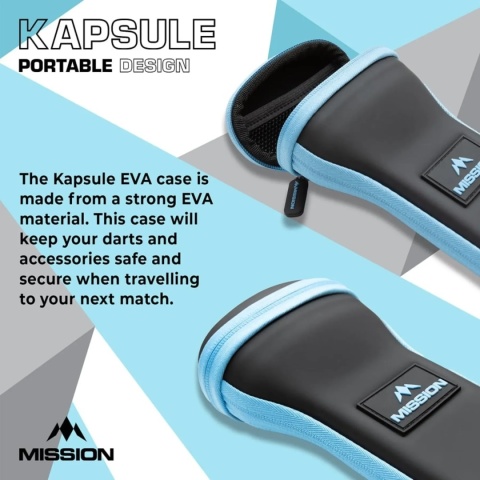 Mission Mission Kapsule Black Blue Etui na lotki Mission Mission Kapsule Black Blue Etui na lotki