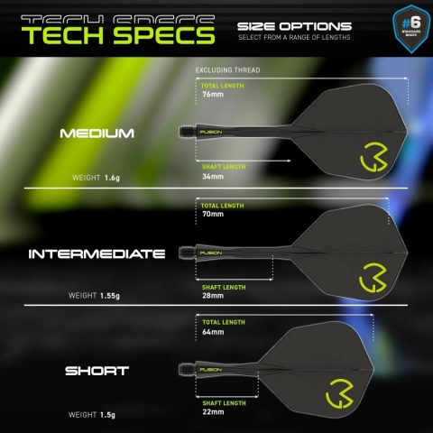 Winmau Fusion Michael van Gerwen Green Black NO6 Winmau Fusion Michael van Gerwen Green Black NO6
