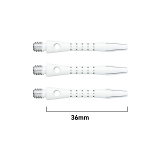 Shafty Red Dragon DRX white aluminiowe