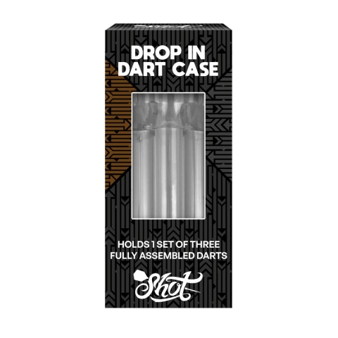 Shot Drop in Dart Case Clear Shot Drop in Dart Case Clear