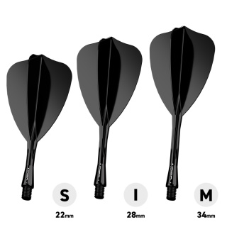 Winmau Fusion Arrow Black