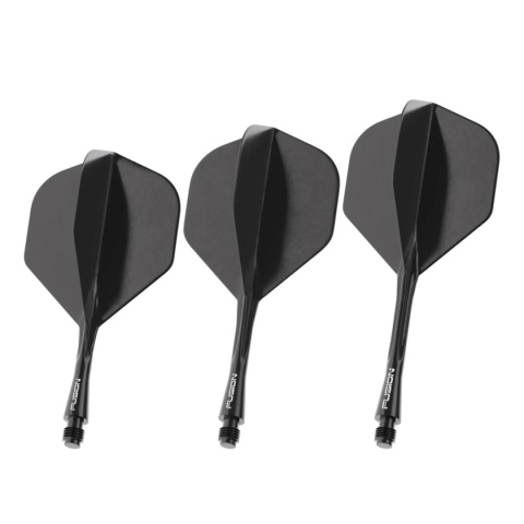 Winmau Fusion Solid Black NO2 Winmau Fusion Solid Black NO2