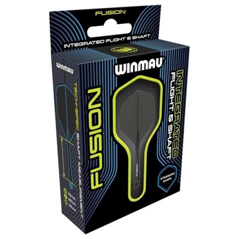 Winmau Fusion Solid Black NO2 Winmau Fusion Solid Black NO2