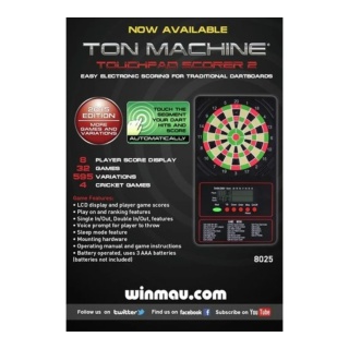 Winmau Ton Machine touchpad Scorer 2