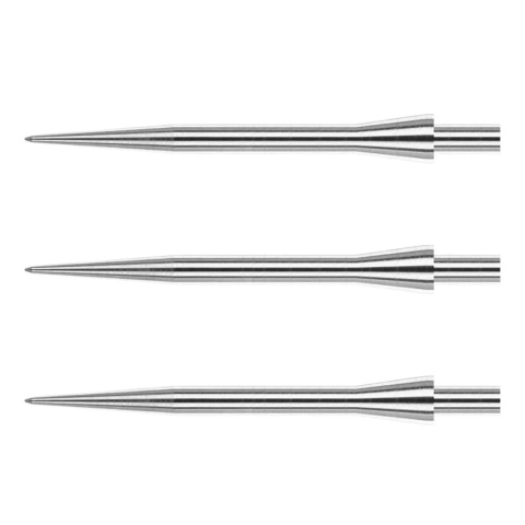 Groty Winmau Velocity Silver Effect Dartpoints 32 mm Groty Winmau Velocity Silver Effect Dartpoints 32 mm