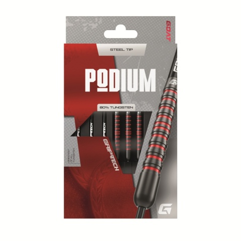 Lotki GOAT Podium Czarne & Czerwone 80%