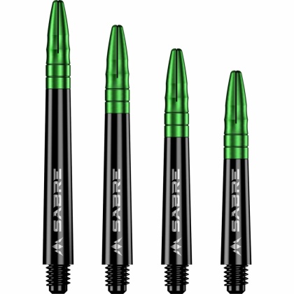 Mission Sabre Shafts - Black - Gold Top