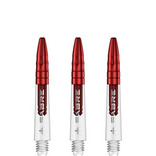 Mission Sabre Shafts - Clear - Red Top