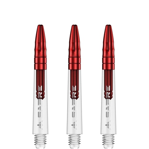 Mission Sabre Shafts - Clear - Red Top