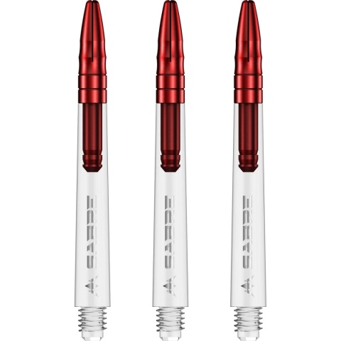 Mission Sabre Shafts - Clear - Red Top
