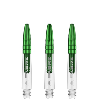 Mission Sabre Shafts - Clear - Green Top