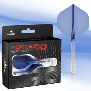 Piórka Mission Force 90 Gradient Transparent Blue NO2