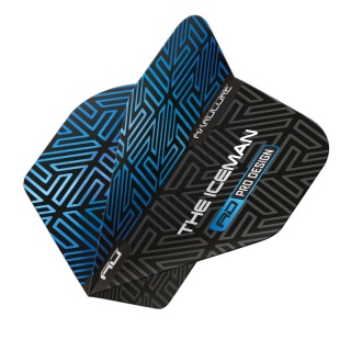 Piórka Red Dragon Gerwyn Price Blue & Black Hardcore Premium Standard