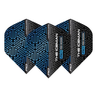 Piórka Red Dragon Gerwyn Price Blue & Black Hardcore Premium Standard