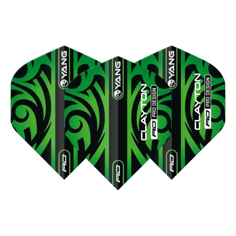 Red Dragon Jonny Clayton Yin Yang Red Green Flights