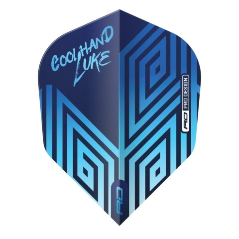 Red Dragon Luke Humphries Coolhand Hardcore Blue NO6 Flights