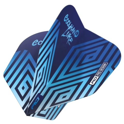 Red Dragon Luke Humphries Coolhand Hardcore Blue NO6 Flights