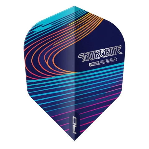 Red Dragon Peter Wright Snakebite Multi Colour NO6 Flights