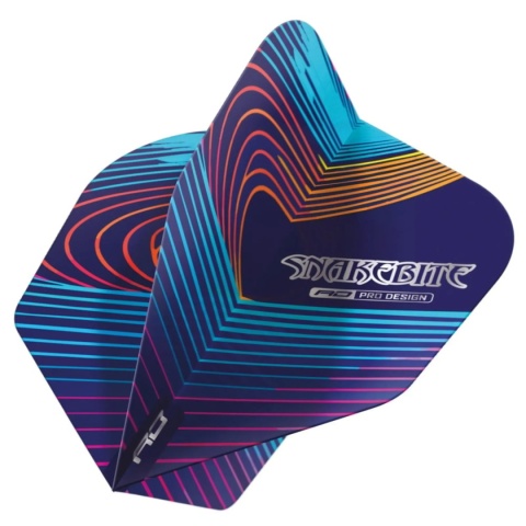 Red Dragon Peter Wright Snakebite Multi Colour NO6 Flights