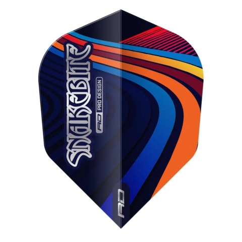 Red Dragon Peter Wright Snakebite Multi Swirl NO6 Flights