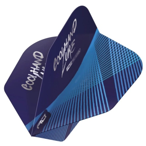 Red Dragon Luke Humphries Coolhand Hardcore Blue Silver NO6 Flights