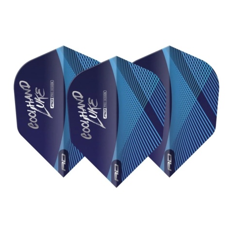 Red Dragon Luke Humphries Coolhand Hardcore Blue Silver NO6 Flights
