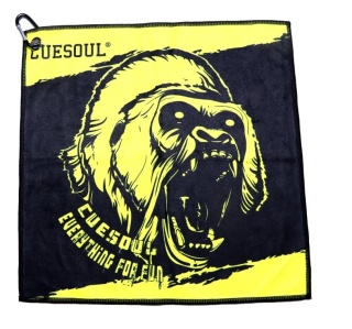 Cuesoul Dart Towel Gorilla + carabiner 35/35