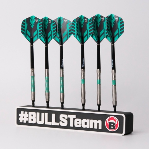 Stojak na lotki 2 BULL'S Czarny Stojak na lotki 2 BULL'S Czarny